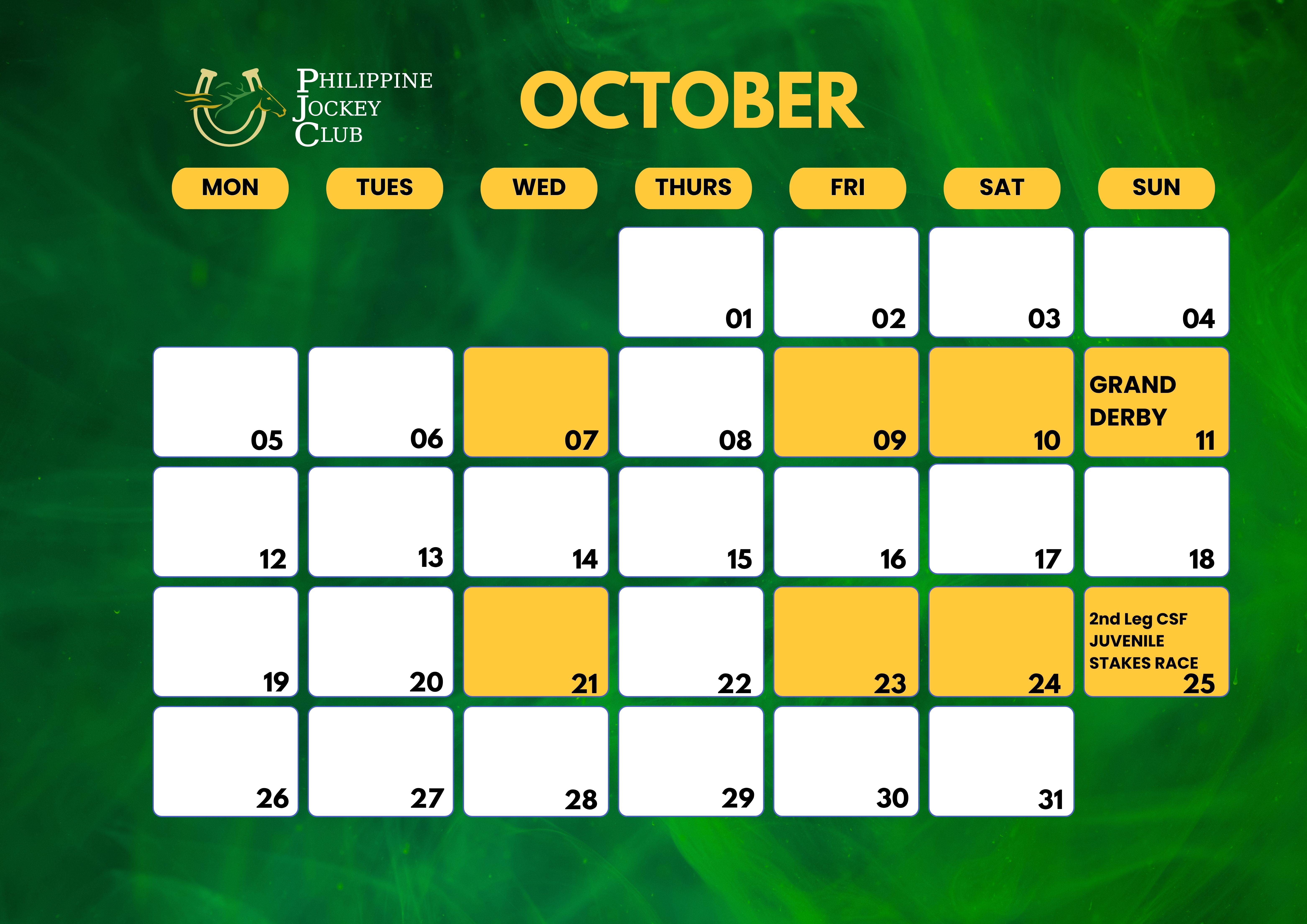 October