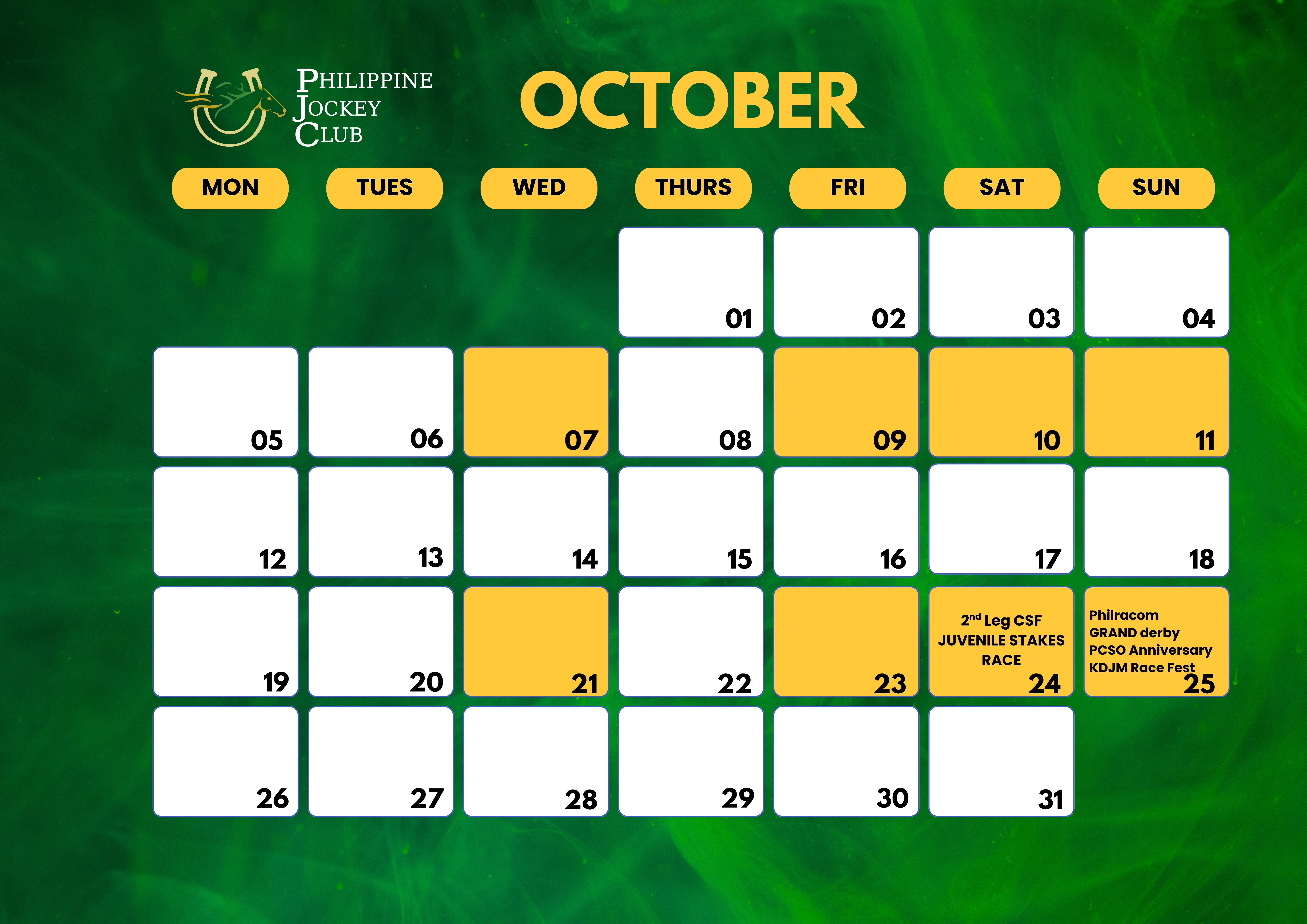 October